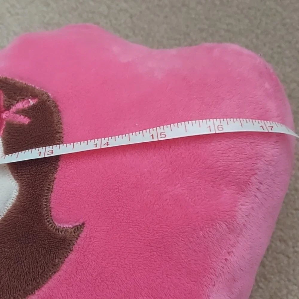 Mermaid Plush Cushion Pillow - hot pink